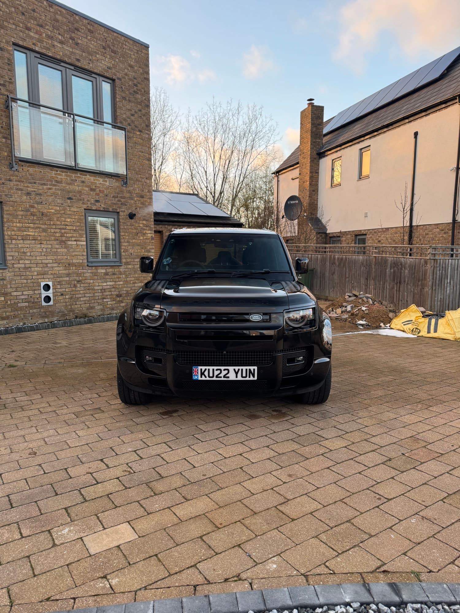 Land Rover Defender detailed in Leighton Buzzard